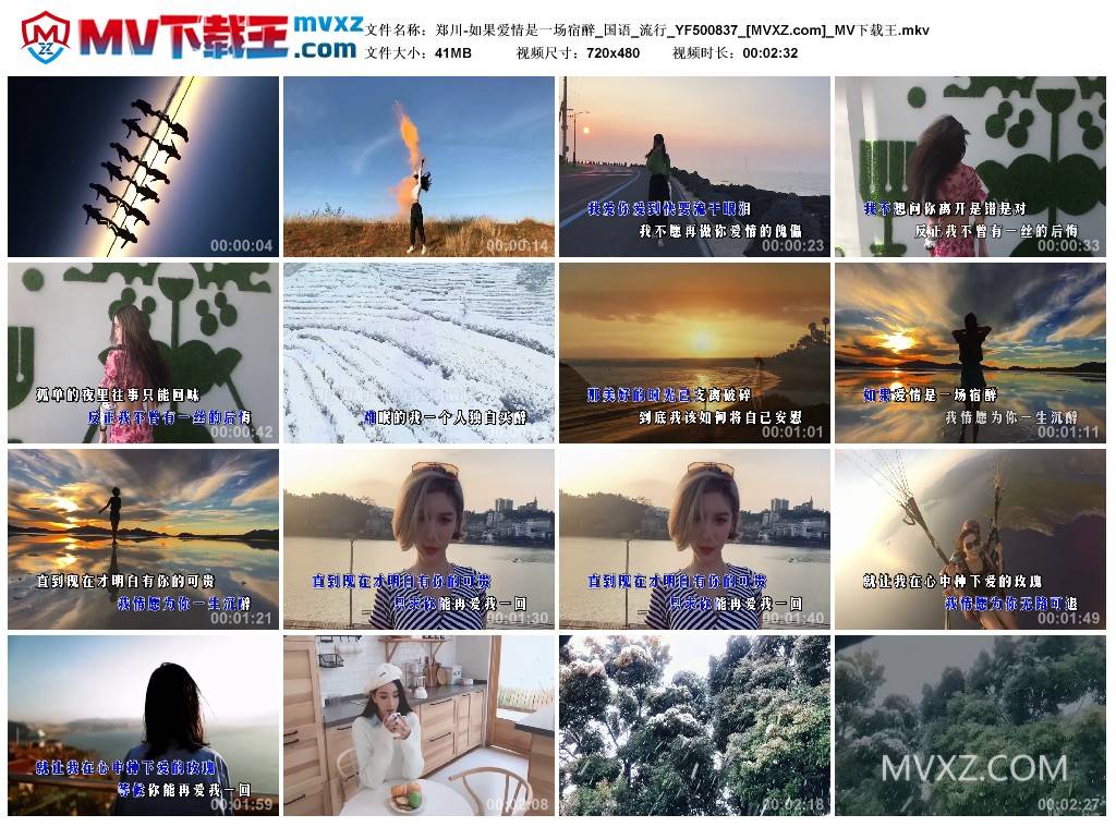 郑川-如果爱情是一场宿醉_国语_流行_YF500837